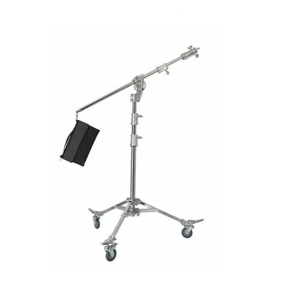 VALIDO FORTIS CHROME-PLATED STEEL BOOM STAND
